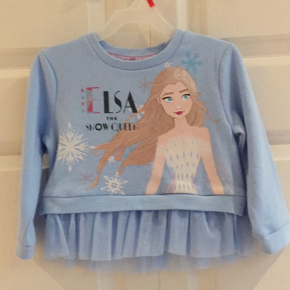 Disney Frozen 2 Elsa The Snow Queen Toddler Girls Sweatshirt 2T
